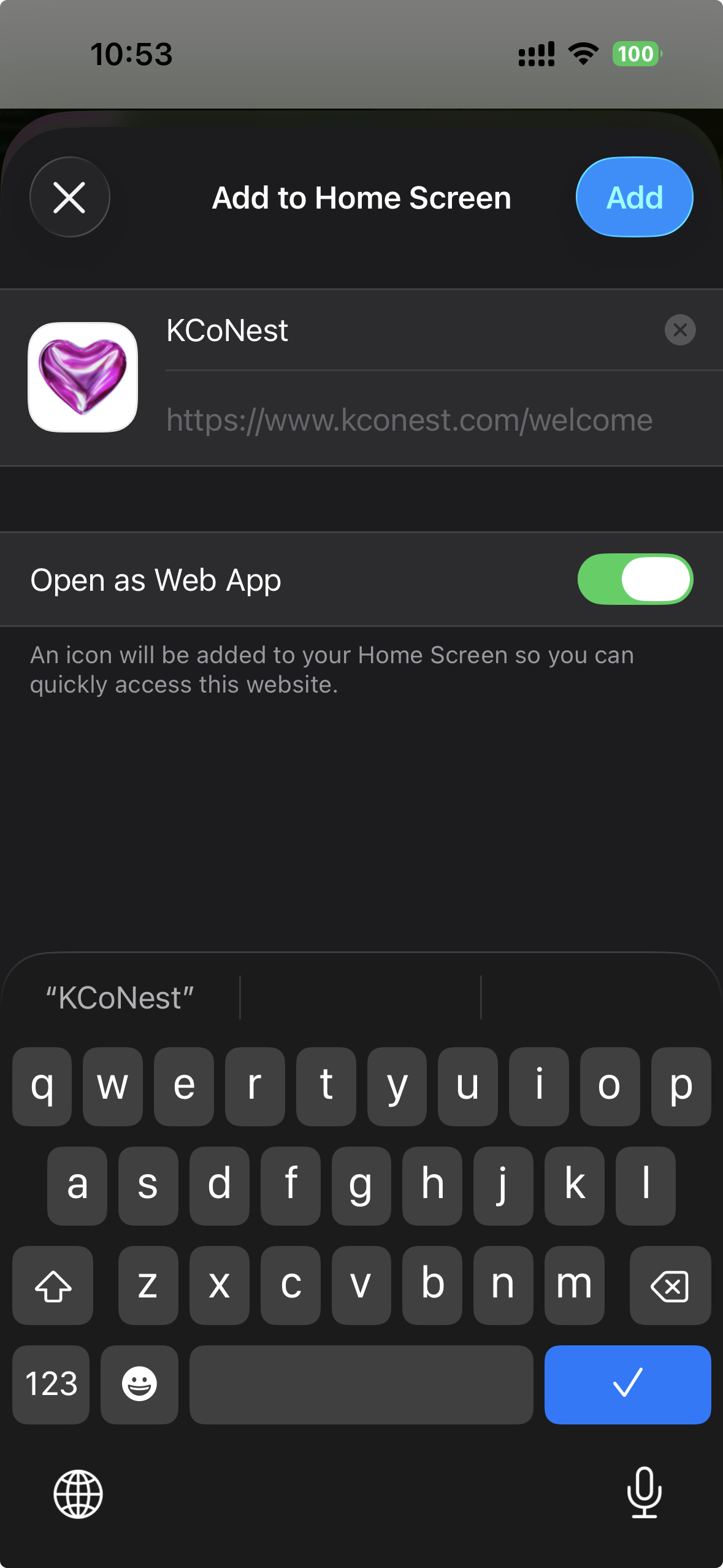 Confirm Installation